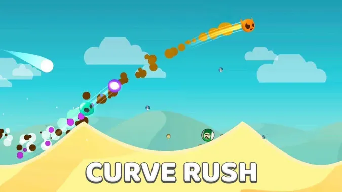 Curve Rush game Play Curve Rush game