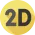 2D 2D icon